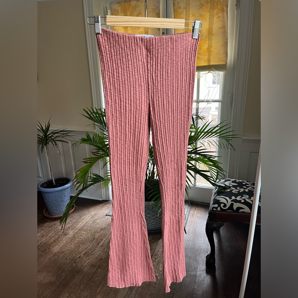UO Pink Flare Pants